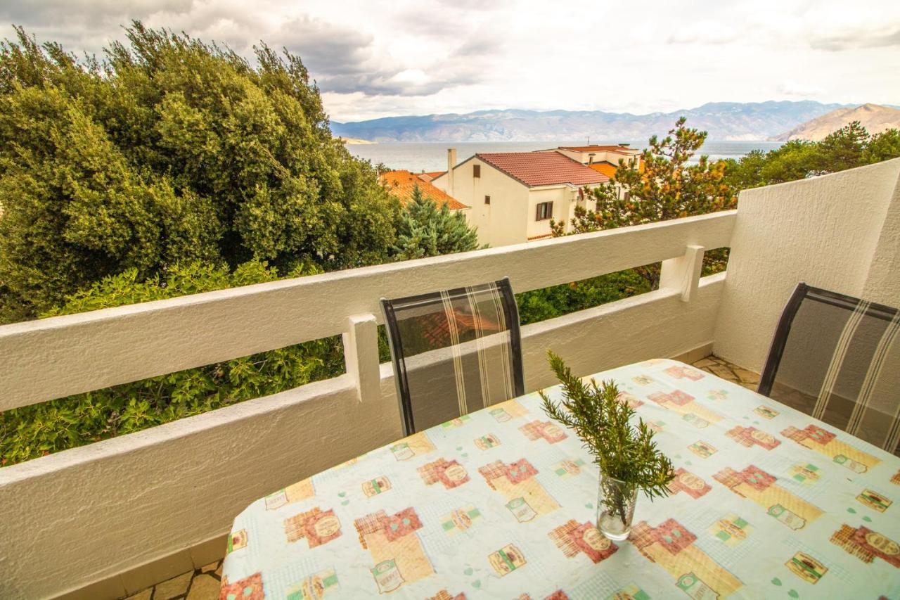 Renata Apartment With A View Baška Eksteriør billede